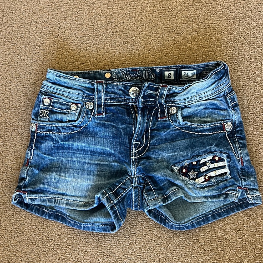 Miss me shorts girls sz 8